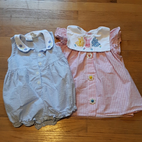 Gingham Girls Bundle, 2T, Avon, Carter's - Picture 1 of 7